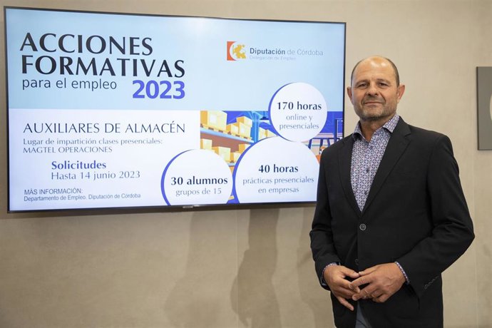 El delegado de Empleo en funciones en la Diputación de Córdoba, Miguel Ruz.