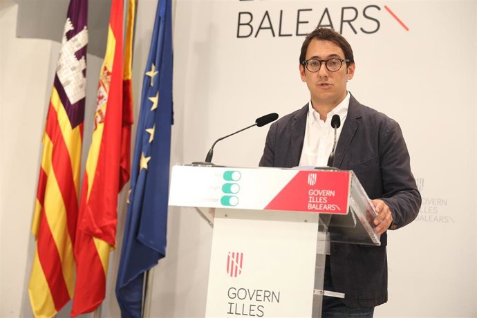 El portavoz en funciones del Govern de les Illes Balear, Iago Negueruela.