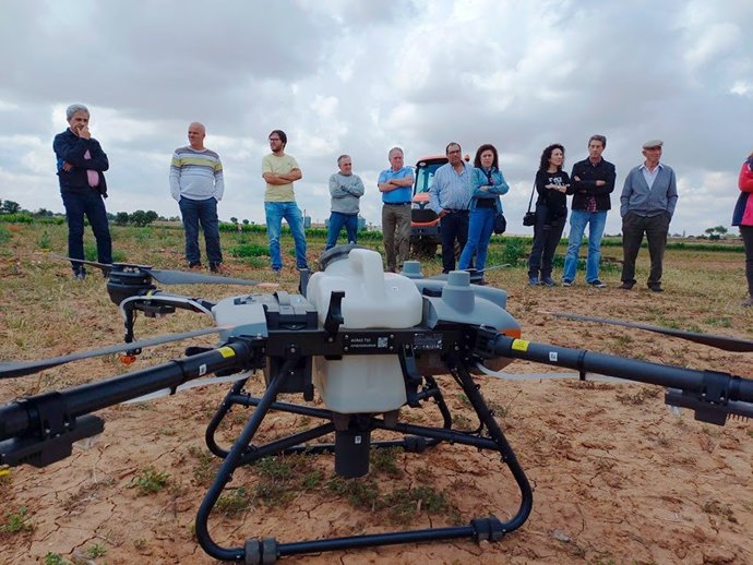 Drones en agricultura