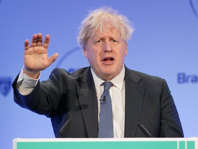 Archivo - Boris Johnson, ex primer ministro de Reino Unido