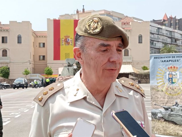 El cap de l'oficina de comunicació d'Inspecció General de l'Exèrcit (IGE), el coronel Alejandro Rubiella