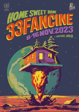 Cartel de la 33 edición de Fancine que se celebra en noviembre.