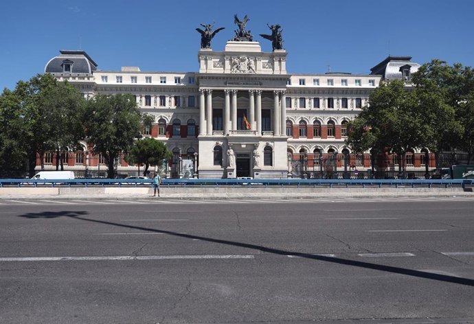 Archivo - Fachada del Ministerio de Agricultura, Pesca y Alimentación, a 1 de septiembre de 2022, en Madrid (España). El Ministerio de Agricultura, Pesca y Alimentación (MAPA) de España es el Departamento de la Administración General del Estado competen