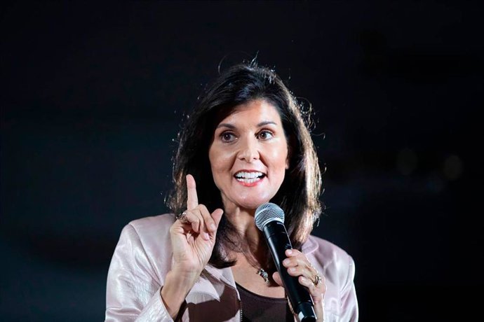La candidata republicana a la Casa Blanca y antigua representante estadounidense ante Naciones Unidas, Nikki Haley