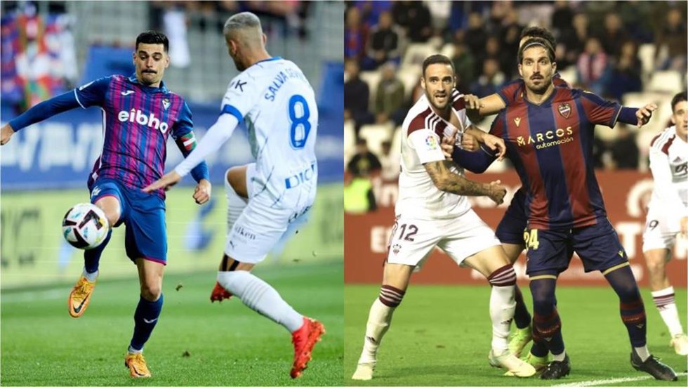 Eibar-Alavés y Albacete-Levante