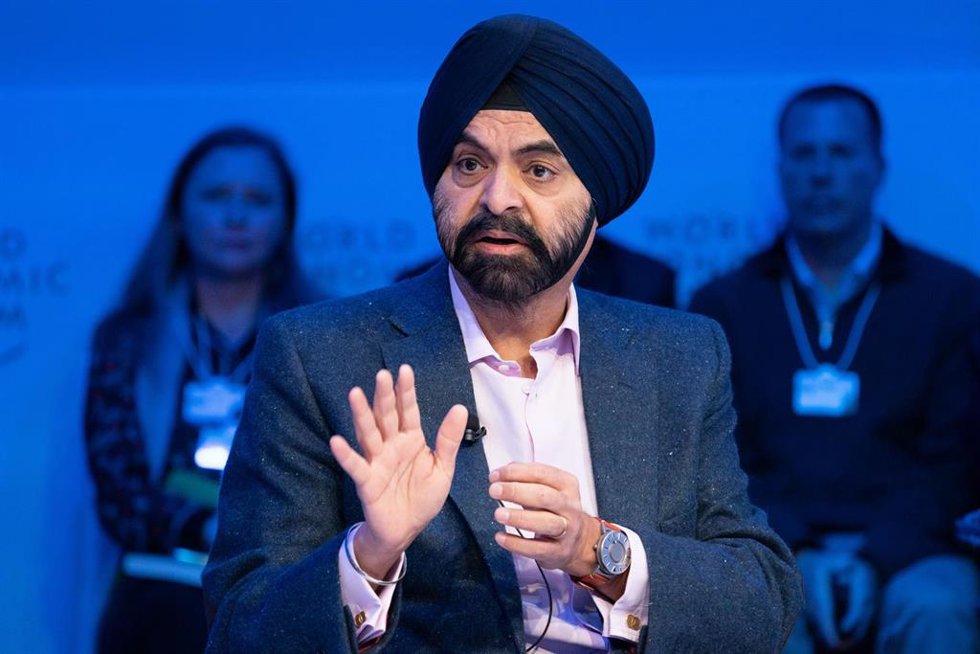 Archivo - El presidente del Banco Mundial, Ajay Banga.