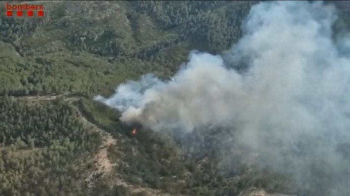 Incendio de Vandells i l'Hospitalet de l'Infant (Tarragona)