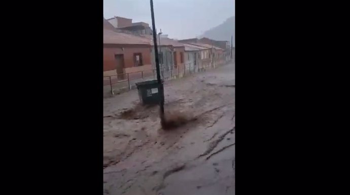 Incidencia lluvia en Puertollano