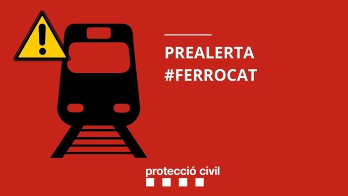 Activada la prealerta del Plan Ferrocat por una avería en un tren entre Planoles y la Molina (Girona)