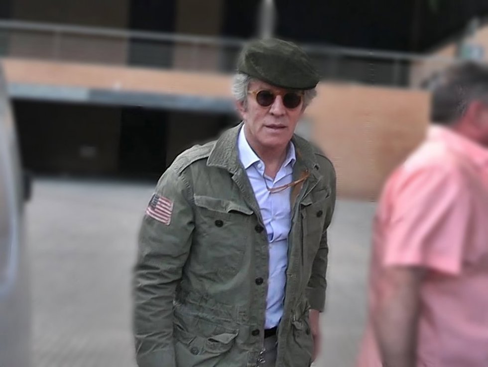 Alfonso Díez, en la estación de Atocha, en Madrid.