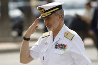 Miles de granadinos reciben con 'vivas' a los Reyes en el desfile de las Fuerzas Armadas