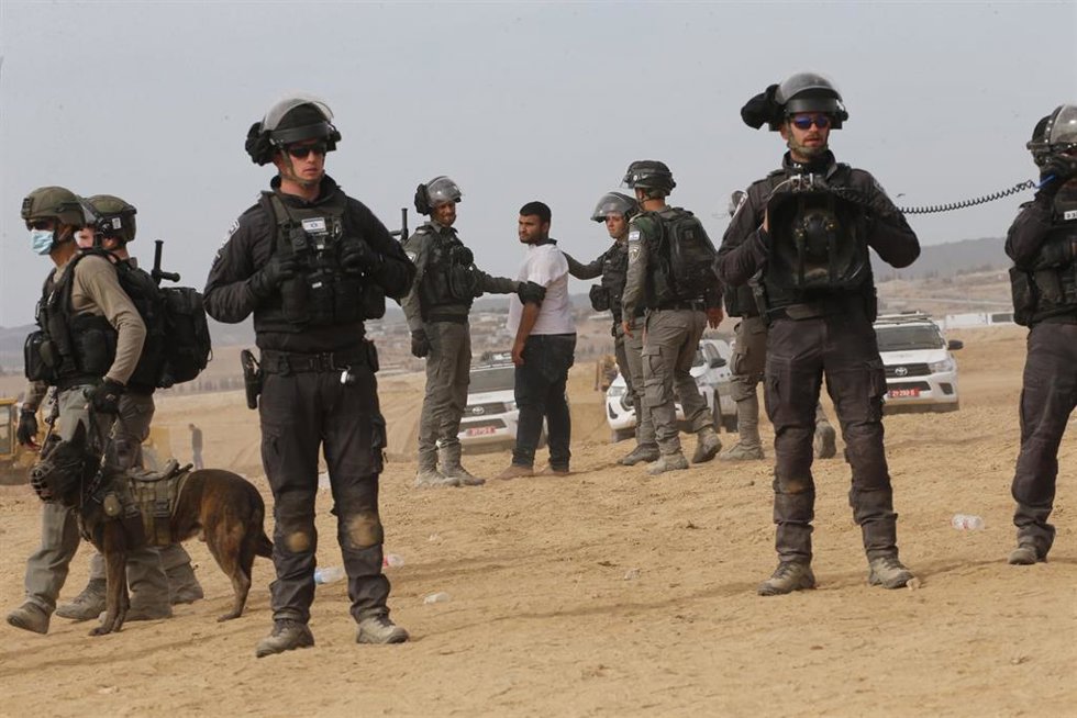 Archivo - Fuerzas israelíes en el desierto del Neguev 