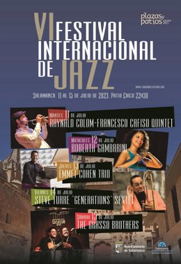 El Patio Chico de Salamanca acoge el VI Festival Internacional de Jazz del 11 al 15 de julio