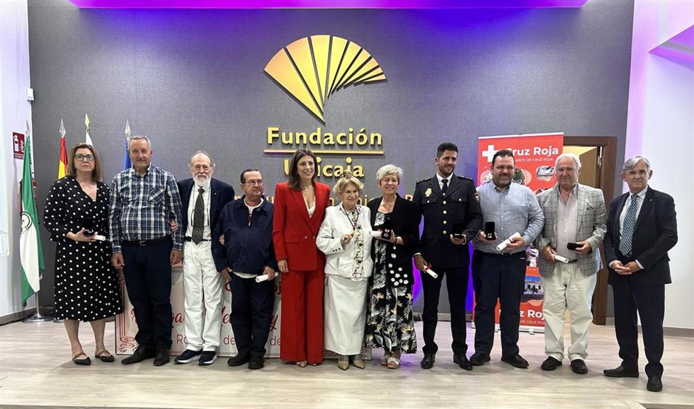 Medallas de Bronce Cruz Roja Málaga