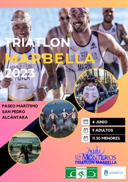 Cartel de XXIV Triatlón Marbella