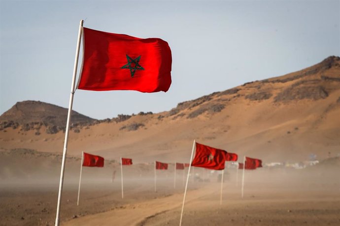 Archivo - Banderas de Marruecos