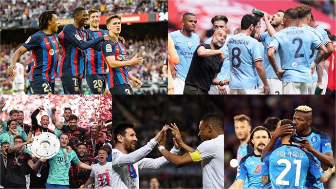 FC Barcelona, Manchester City, Bayern, Nápoles y PSG triunfan en las grandes ligas europeas