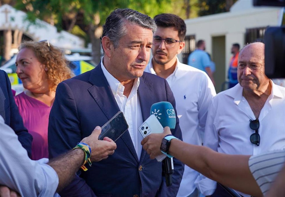 El consejero andaluz de la Presidencia, Interior, Diálogo Social y Simplificación Administrativa, Antonio Sanz