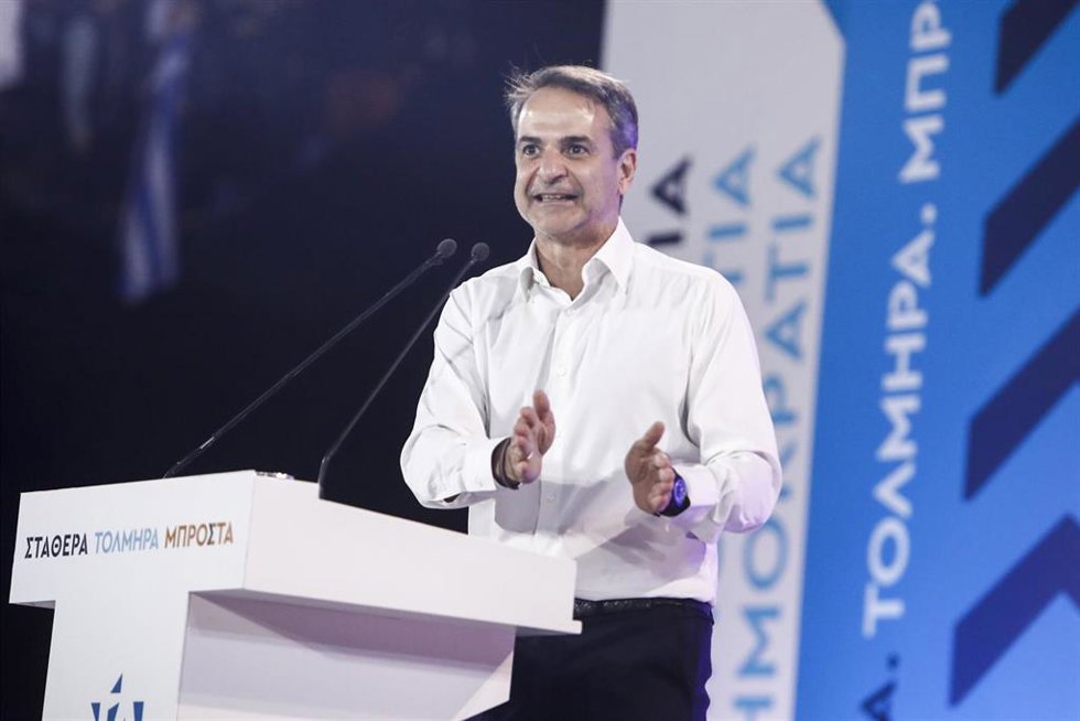 El primer ministro griego, Kyriakos Mitsotakis