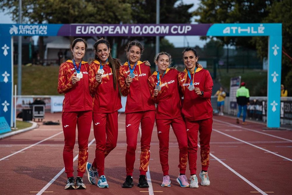 España, subcampeona de Europa de 10.000 en categoría femenina