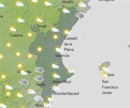 Predicción meteorológica del domingo 4 de junio