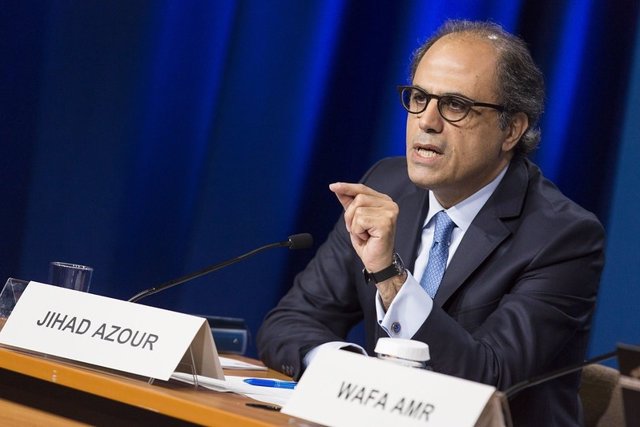 El director del FMI para Oriente Próximo, Jihad Azour