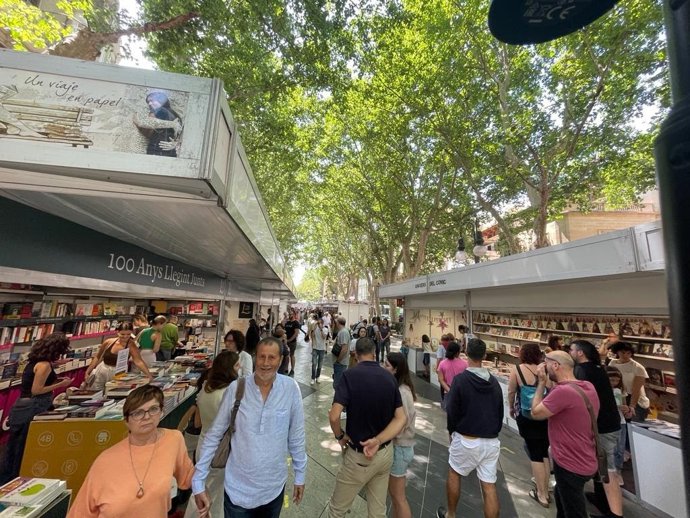 La 41 edición de la Feria del Libro de Palma cierra este domingo con éxito de participación y ventas