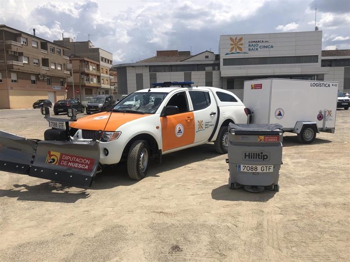 La Comarca del Bajo Cinca invierte cerca de 123.000 euros en material para Protección Civil.