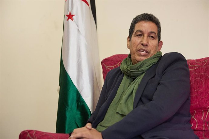 Archivo - El representante del Frente Polisario en España, Abdulá Arabi