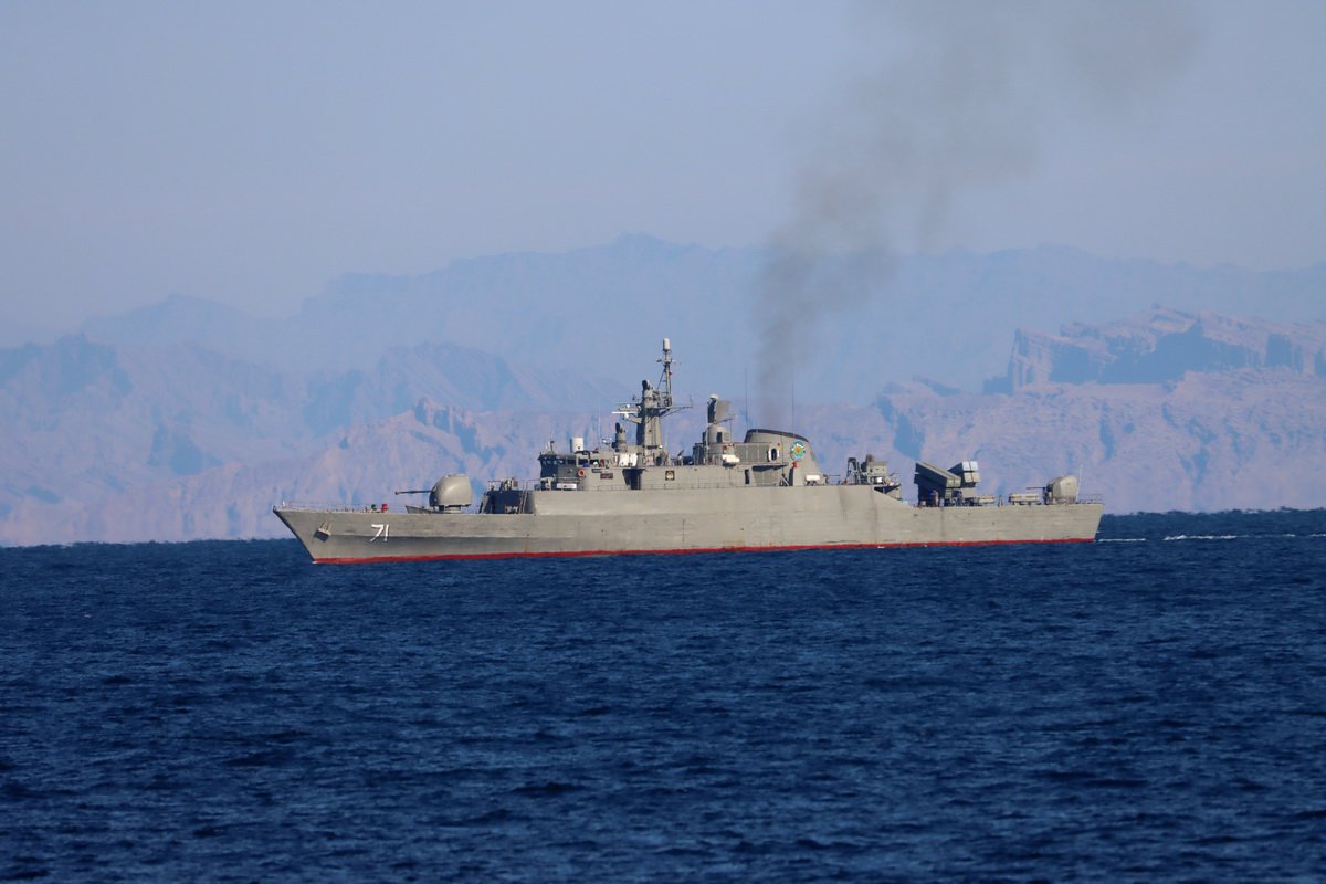 The US and UK rescued a ship that was “harassed” by Iran in the Strait of Hormuz
