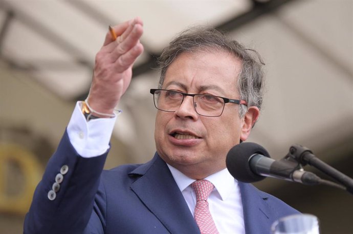 El presidente de Colombia, Gustavo Petro