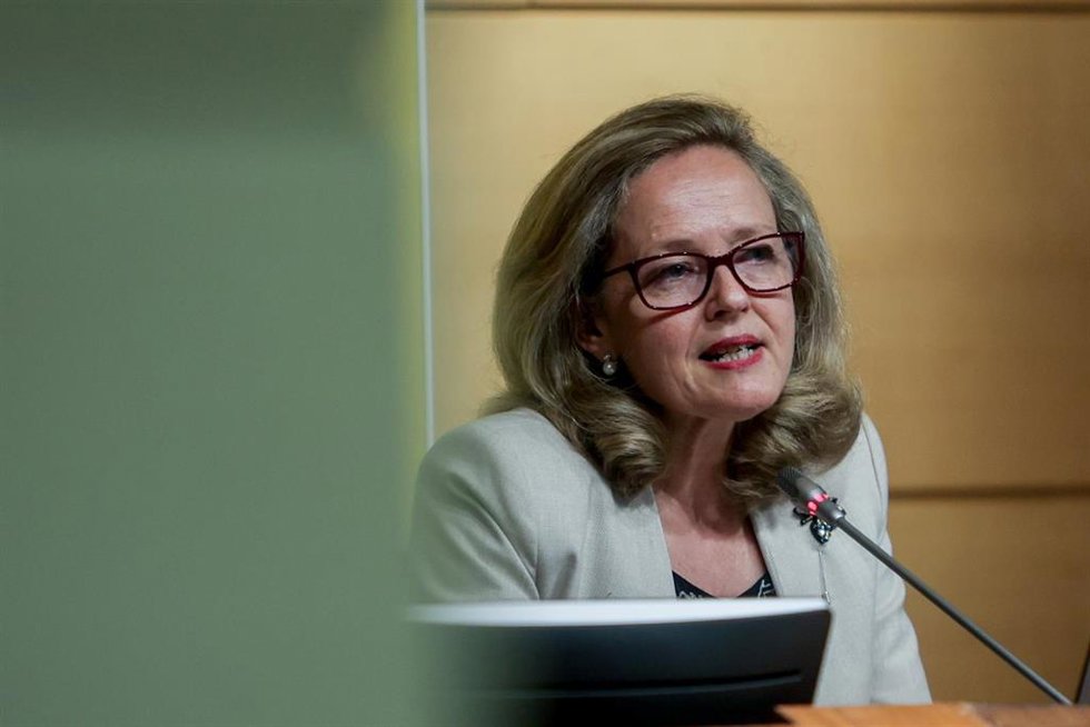 Archivo - La vicepresidenta primera y ministra de Asuntos Económicos, Nadia Calviño