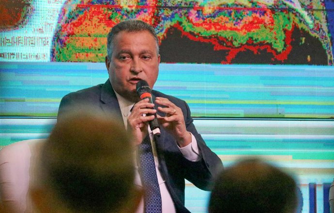 Archivo - April 12, 2023, Brasilia, Distrito Federal, Brasil: (INT) ABDIB Forum 2023 in Brasilia in Brazil. April 11, 2023. Brasilia, Distrito Federal, Brazil: Guidelines of the three powers for the development of Infrastructure and Base Industry - The 