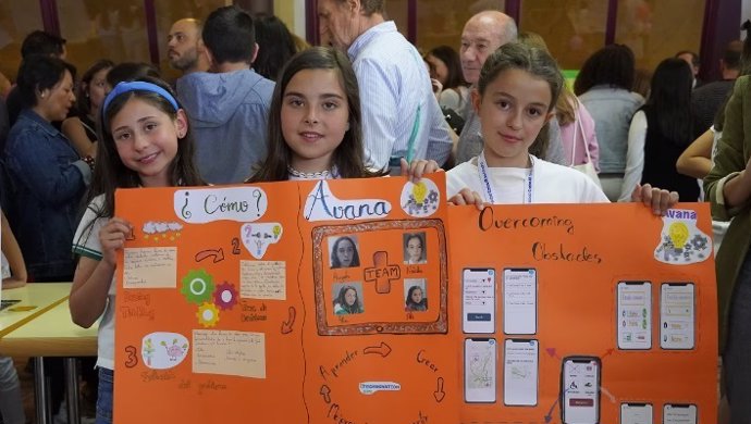 Participantes en Technovation Girl Madrid