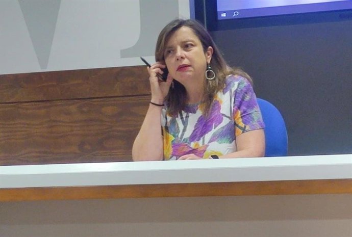 Ana Taboada, portavoz de Podemos Asturies