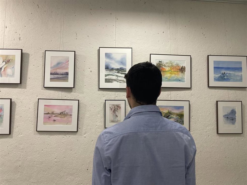 Fundación Ibercaja presenta una exposición de los alumnos de la Escuela de Arte que une pintura y creatividad.
