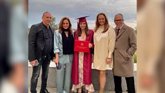 Vídeo: Carmen Morales con su exmarido, Luis Guerra, en la graduación de la hija de Shaila