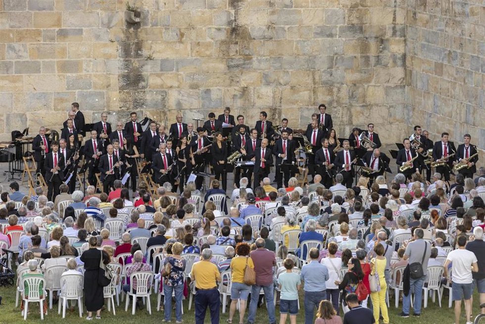 Archivo - Imagen de archivo de un concierto de la Pamplonesa en la Ciudadela.