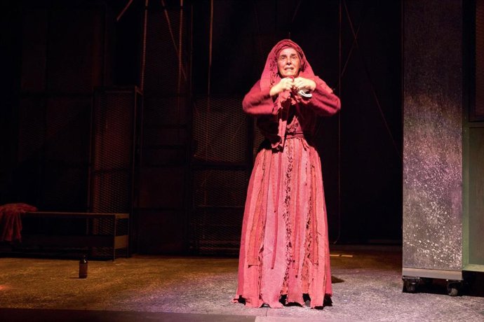 La actriz Anabel Alonso en la nueva versión teatral de 'La Celestina'