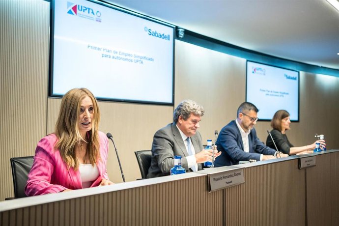 Sabadell y UPTA lanzan un plan de empleo simplificado para autónomos con una rentabilidad objetivo del 2%