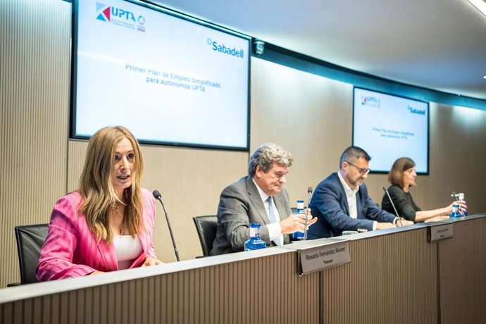 Sabadell y UPTA lanzan un plan de empleo simplificado para autónomos con una rentabilidad objetivo del 2%