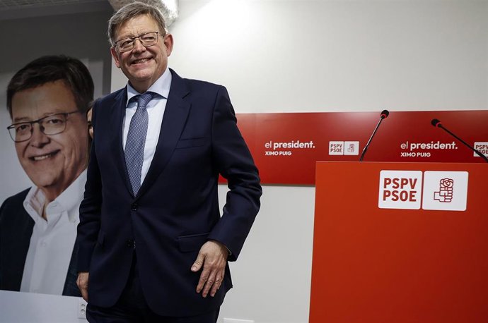 El president de la Generalitat valenciana y secretario general del PSPV-PSOE, Ximo Puig.