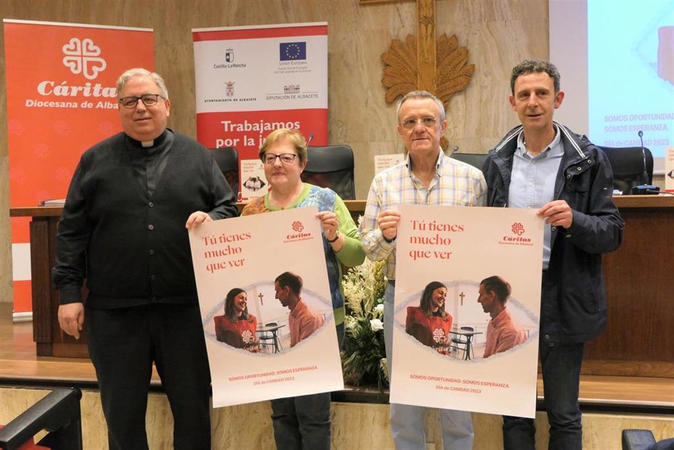 Presentación del balance de Cáritas Albacete.