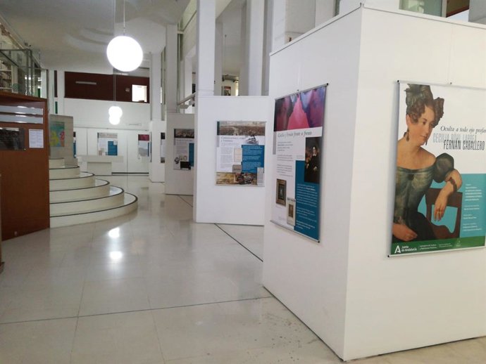 Exposición en la Biblioteca de Andalucía.