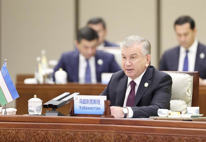 El presidente uzbeko, Shavkat Mirziyoyev.