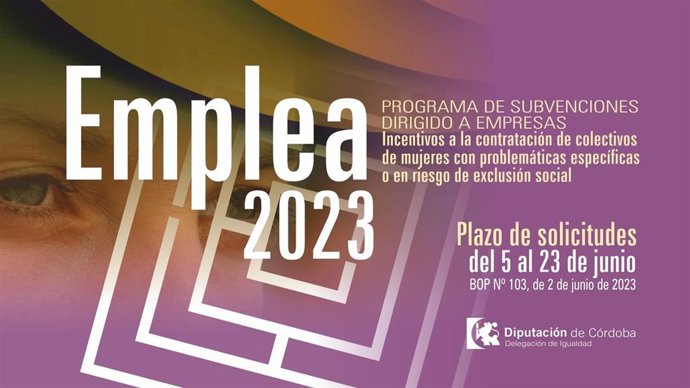 Cartel del programa 'Emple@'.