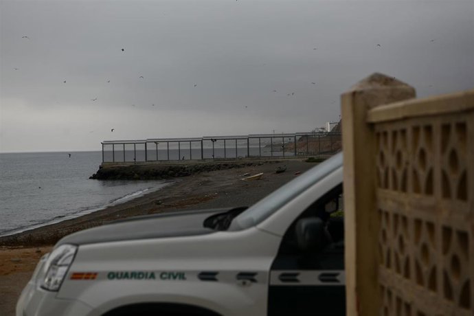 Archivo - Un coche de la Guardia Civil, en una imagen de archivo en Ceuta
