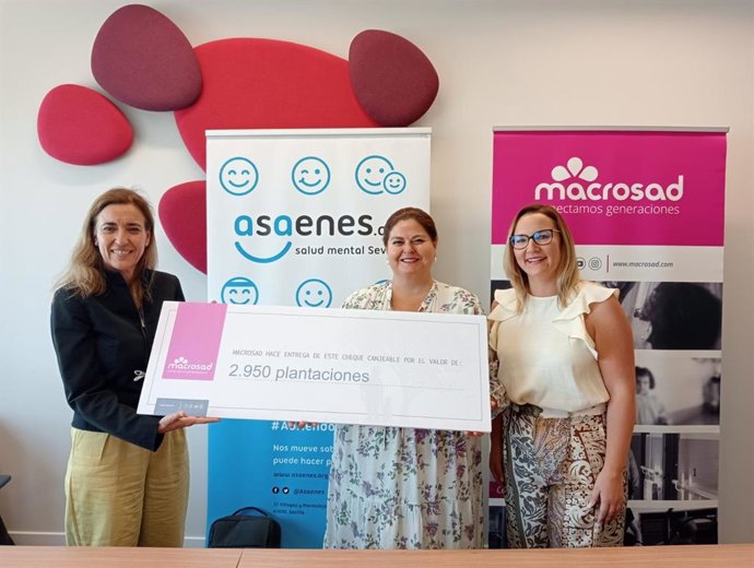 Macrosad promueve un proyecto para generar 2.950 plantaciones junto a la asociación Asaenes Salud mental
