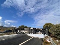 Abierta al tráfico la A-92N en Baza hacia Guadix, en Granada, tras la retirada del camión accidentado