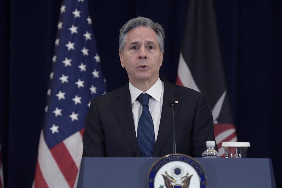 Archivo - El secretario de Estado de Estados Unidos, Antony Blinken 